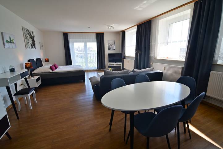 Ferienwohnung für 6 Personen, mit Balkon und Ausblick