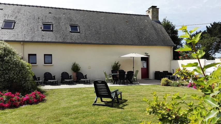 Glamping voor 12 personen, met tuin in Bretagne