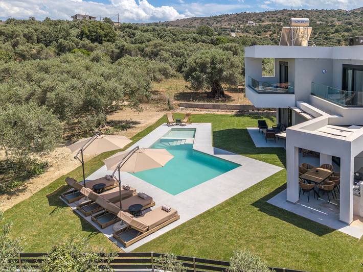 Ferienhaus für 8 Personen, mit Garten in Rethymnon