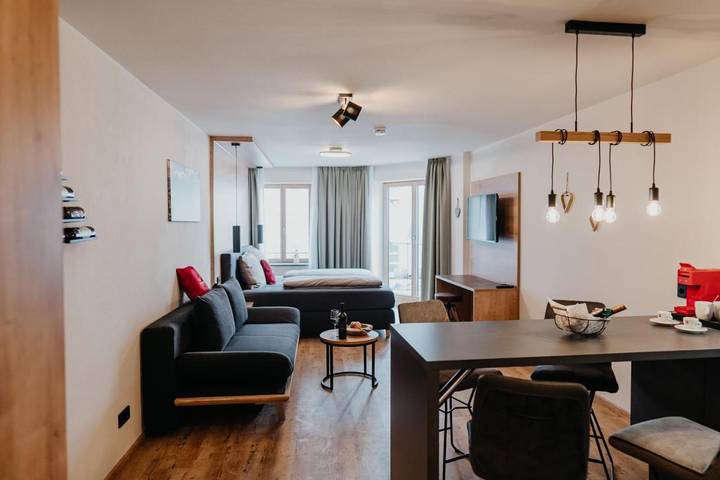 Ferienwohnung für 4 Personen, mit Ausblick