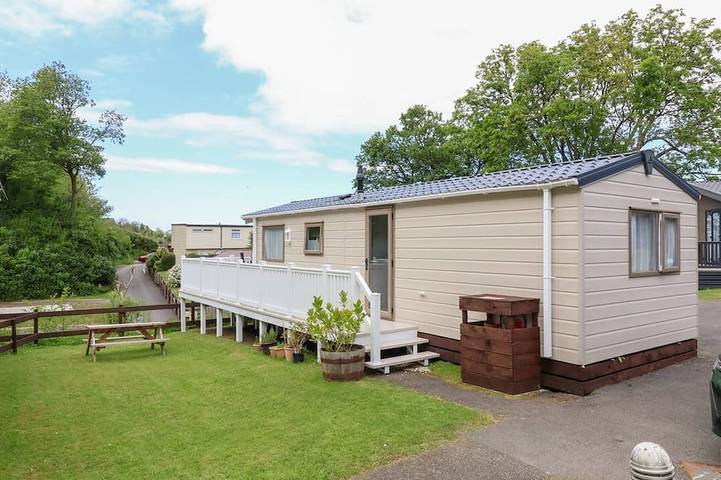Static caravan for 4 people in Exmoor