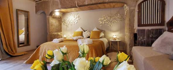 Chambre d’hôte pour 5 personnes, avec jacuzzi et jardin, animaux acceptés dans l' Aveyron
