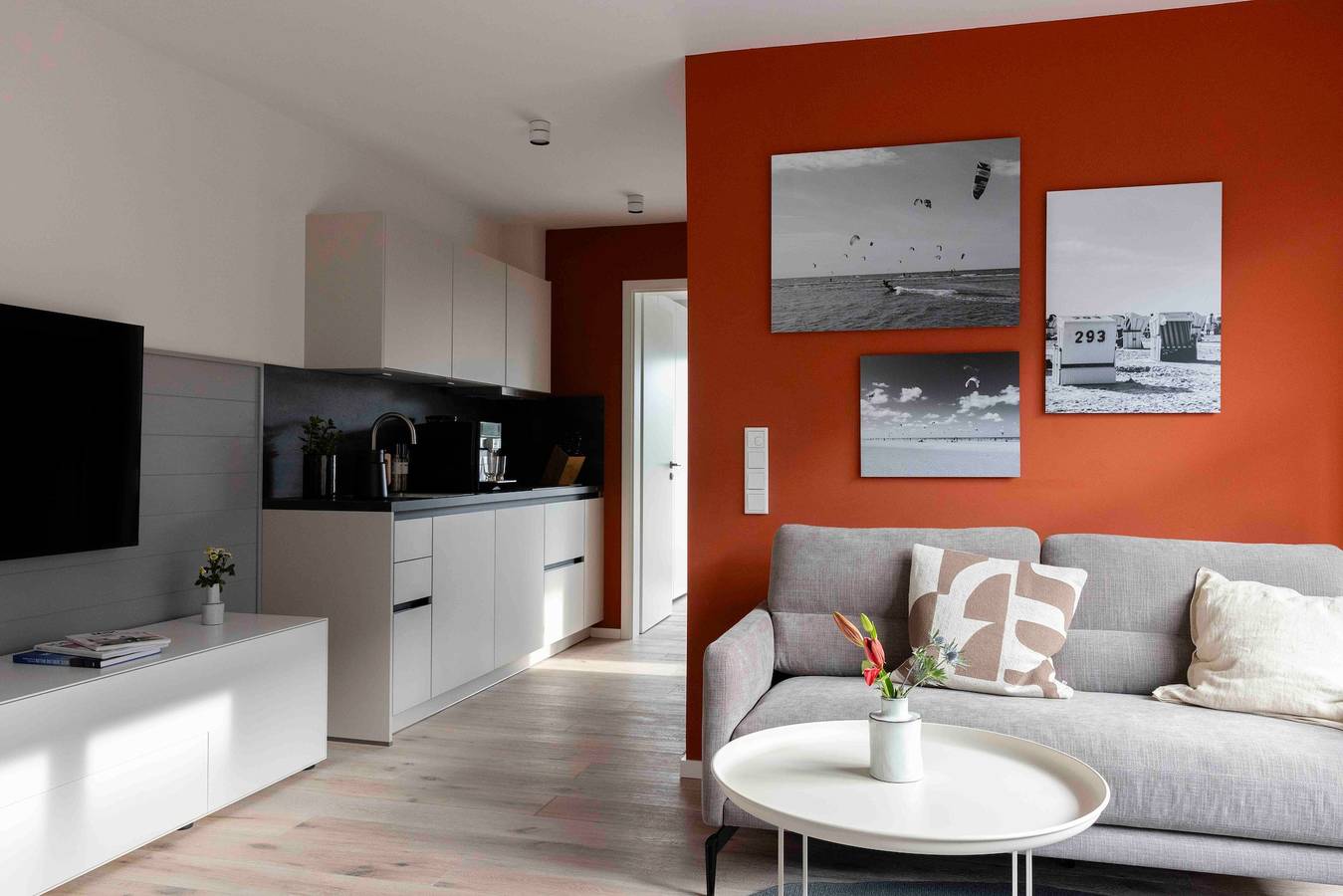 Ganze Wohnung, Ferienwohnung 'Quicksilver' mit Balkon und Wi-Fi in St. Peter-Bad, St. Peter-Ording