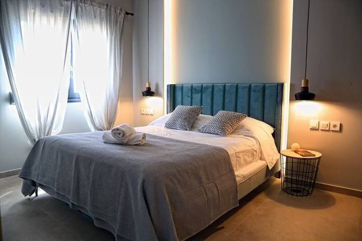 Appartement de vacances pour 3 personnes, avec Terrasse ainsi que Jardin et Piscine