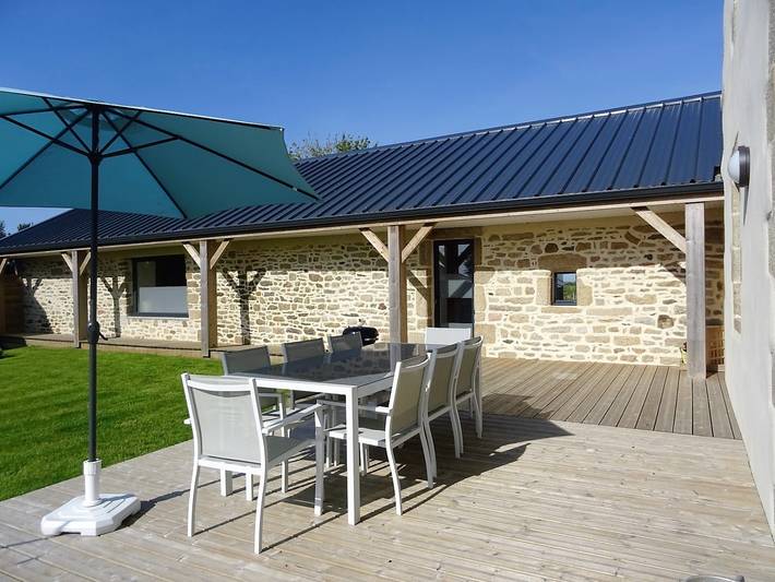 Gîte pour 10 personnes, avec jardin et terrasse à Plouguerneau - 2