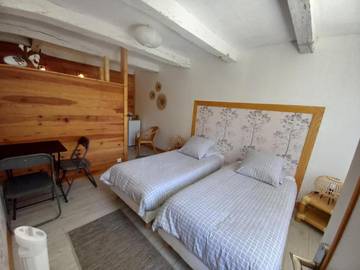 Chambre d’hôte pour 2 personnes, avec terrasse à Ruffey-sur-Seille