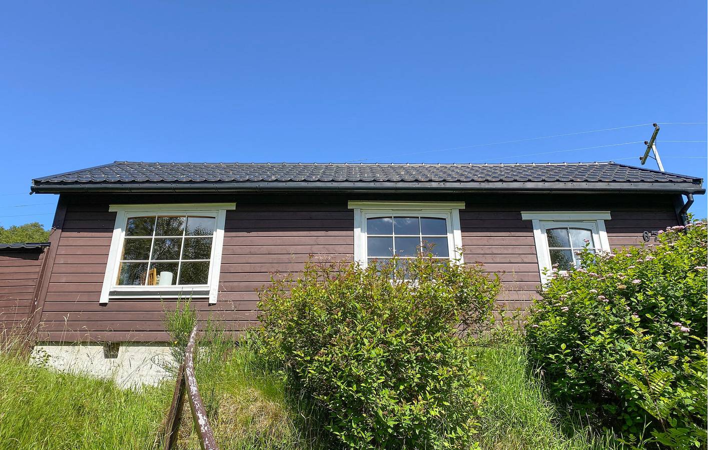 Ferienhaus für 3 Personen mit Terrasse in Ulstein