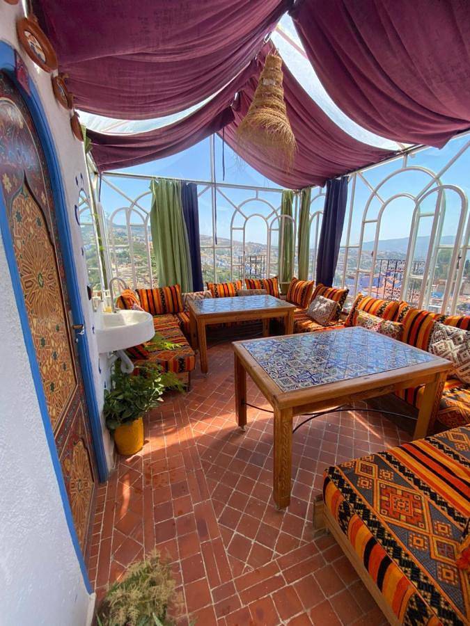 Chambre d’hôte pour 2 personnes, avec vue et terrasse à Chefchaouen - 4