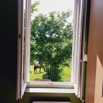 Gîte pour 4 personnes, avec terrasse et vue, animaux acceptés à Lalouvesc