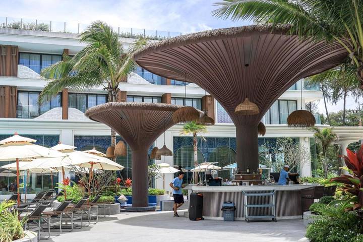 Gîte pour 6 personnes, avec sauna et vue ainsi que piscine et jardin dans Bang Tao Beach - 4