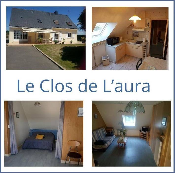 Appartement de vacances pour 3 personnes, avec jardin