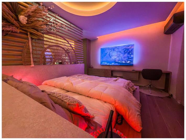 Ferienwohnung für 2 Personen, mit Whirlpool und Balkon in Lyon - 4