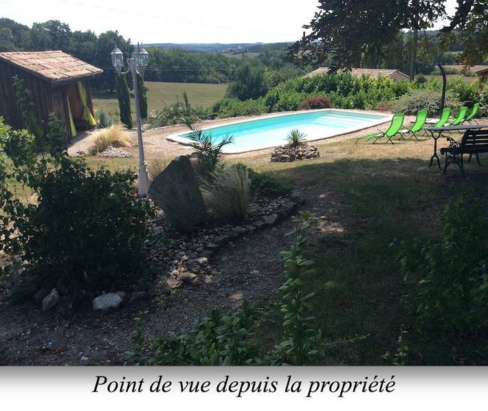 Gîte pour 11 personnes, avec piscine ainsi que jardin et terrasse dans le Lot-et-Garonne - 4