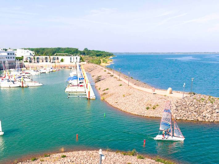 Ferienwohnung für 2 Personen, mit Seeblick und Terrasse sowie Ausblick in Sachsen - 2