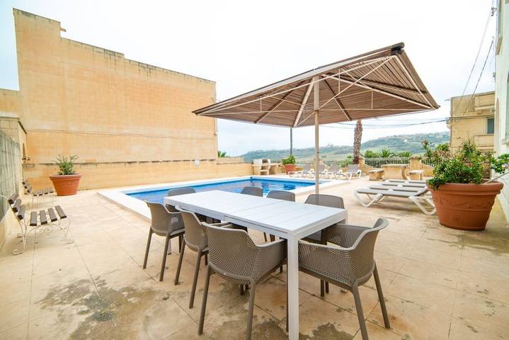 Villa für 9 Personen, mit Balkon und Pool sowie Meerblick auf Malta - 2