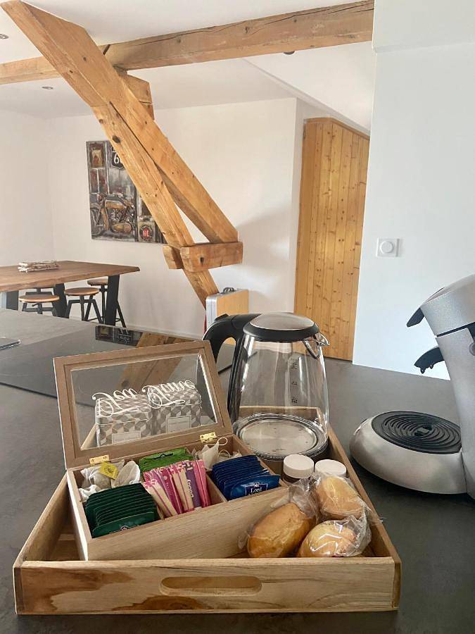 Gîte pour 4 personnes, avec vue sur le lac ainsi que vue et terrasse à Lugrin - 4