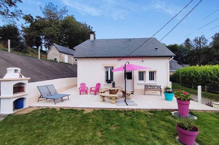 Location de vacances pour 6 personnes, avec jardin et terrasse à Sainte-Marie-au-Bosc