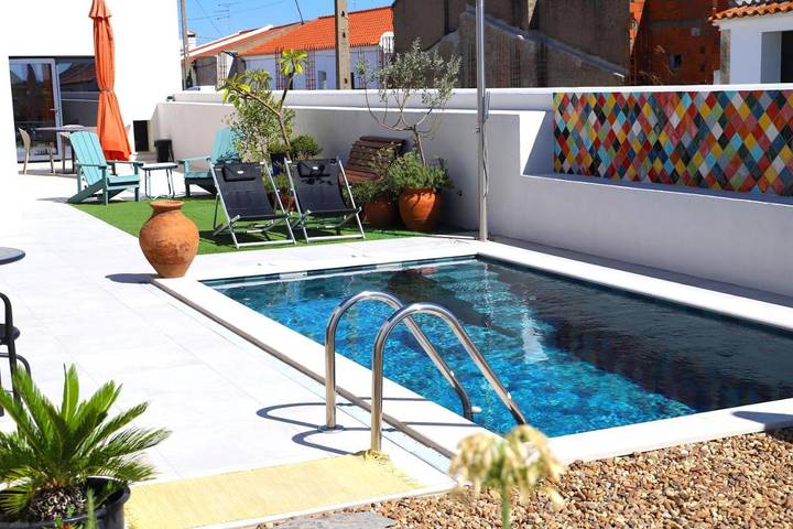 Casa rural para 2 personas, con jardín además de piscina y vistas en Distrito de Évora - 2