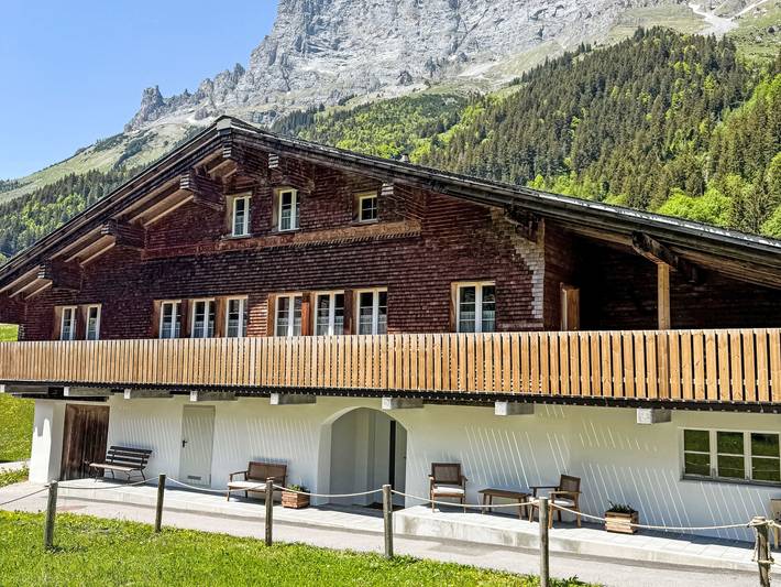 Ferienhaus für 8 Personen, mit Garten in Innertkirchen