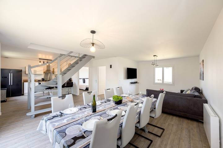 Ferienhaus für 8 Personen, mit Garten und Terrasse, mit Haustier