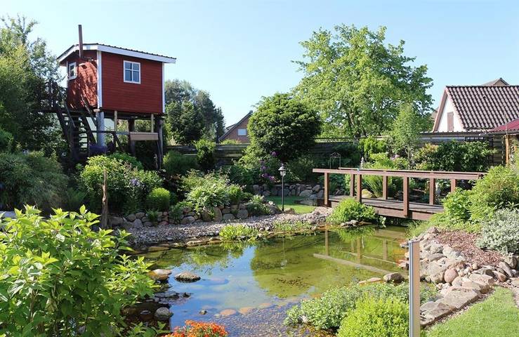 Ferienhaus für 3 Personen, mit Terrasse und Garten sowie Sauna in der Lüneburger Heide