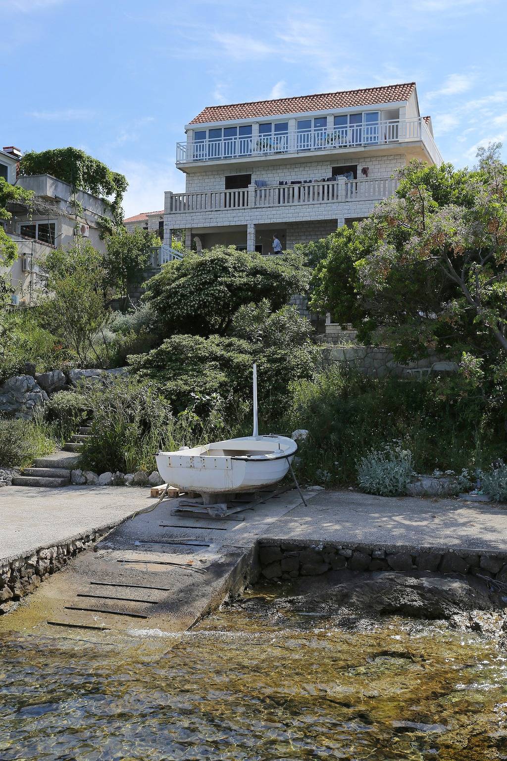 Ganze Wohnung, 2-Zimmer-Ferienwohnung am Strand Korcula A-4407-b in Lumbarda, Korcula
