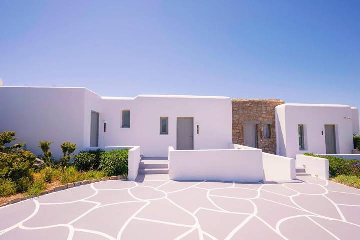 Chambre d’hôte pour 2 personnes, avec vue ainsi que piscine et jardin dans Mykonos - 4