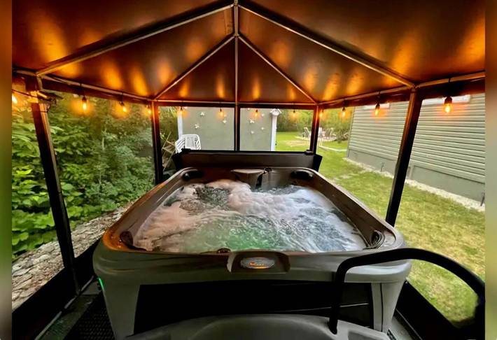 Dom dla 8 osób, z jacuzzi i balkon, Dla rodziny w Kanada