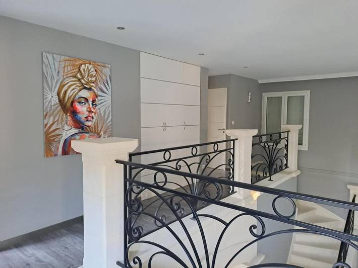 Location de vacances pour 6 personnes, avec jardin ainsi que piscine et vue, animaux acceptés à Cannes-et-Clairan - 4