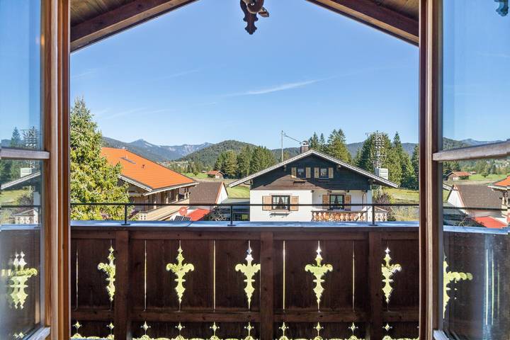 Ferienwohnung für 2 Personen, mit Balkon in Krün - 4
