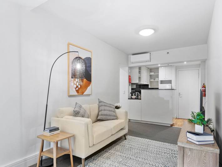 Appartement entier, Appartement chic d'une chambre à quelques pas de la rue commerçante in South Yarra, Melbourne