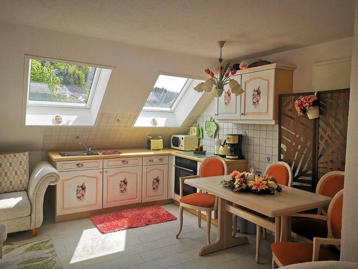 Ferienwohnung für 4 Personen, mit Terrasse und Garten sowie Ausblick in Patzig