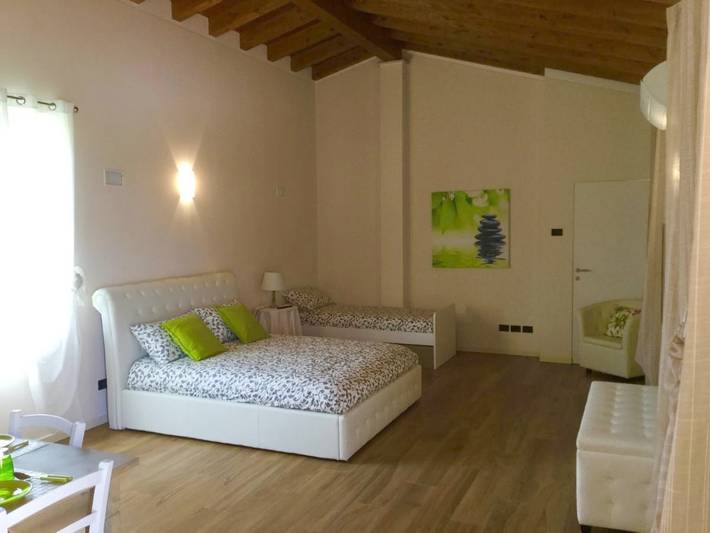 Chambre d’hôte pour 5 personnes, avec jardin et vue à Passirano - 4