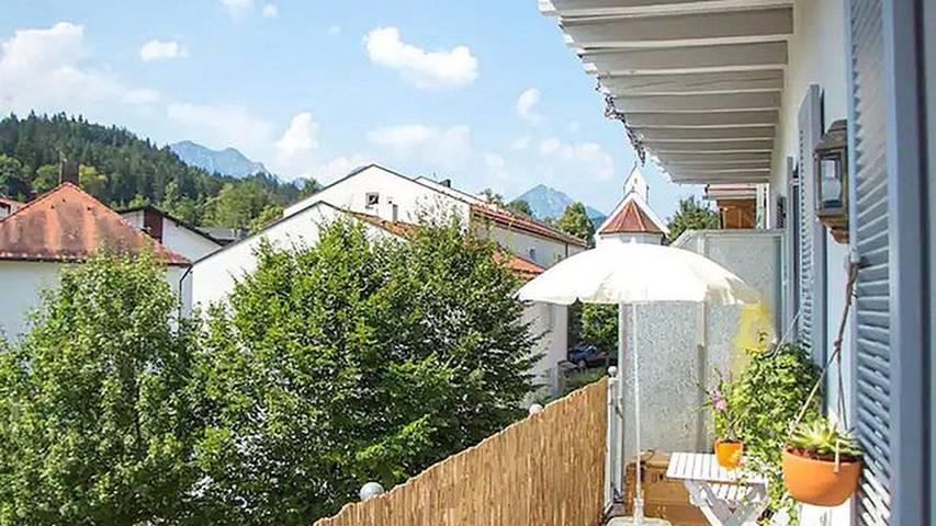Ferienwohnung für 2 Personen, mit Balkon bei Neuschwanstein - 4
