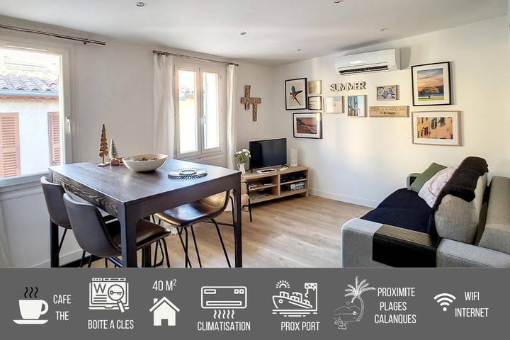 Gîte pour 4 personnes dans Office de Tourisme de la Ciotat