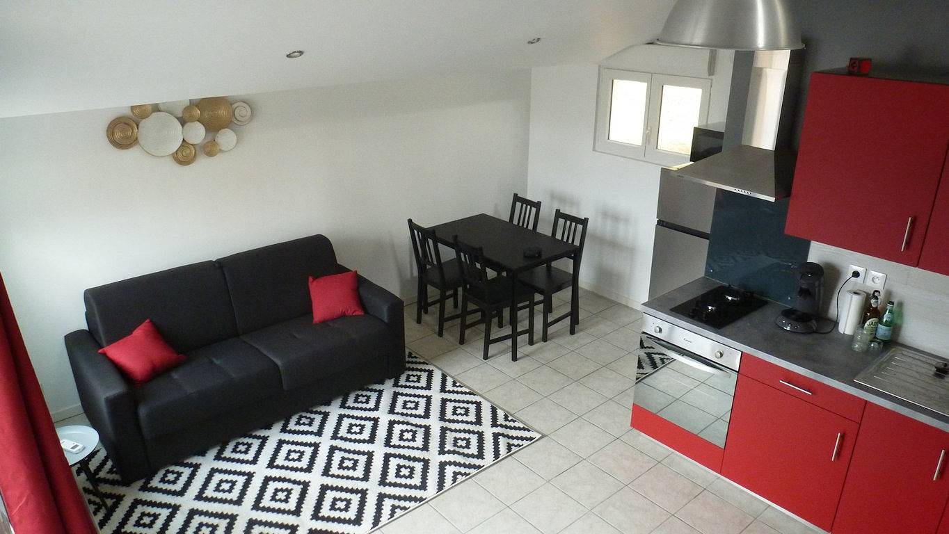 Appartement entier, Logement Gris: Le232Fr Futuroscope Poitiers in Chasseneuil-du-Poitou, Vienne (France)