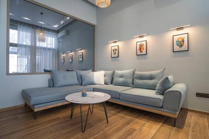 Ferienwohnung für 4 Personen, mit Ausblick und Garten sowie Terrasse - 1