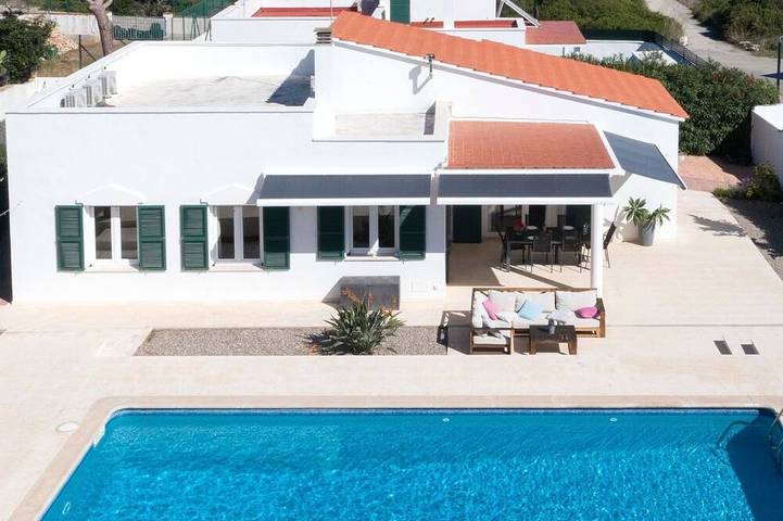 Holiday rental for 7 people, with garden in Punta Prima