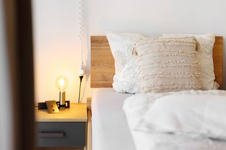Studio entier, Studio '-5-die Fünf, 25qm' avec terrasse privée, jardin partagé et Wi-Fi in Rosenfeld (Bade-Wurtemberg), Neckar-Alb