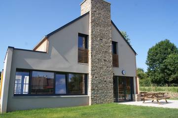 Cottage pour 21 personnes, avec jardin à Cérences