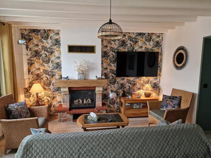 Maison de vacances pour 4 personnes, avec jardin, animaux acceptés