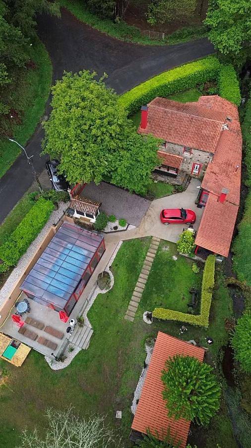 Casa rural para 10 personas, con jardín además de vistas y piscina en Provincia de La Coruña - 4