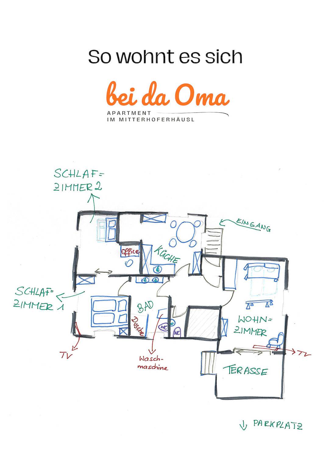 Apartamento vacacional entero, Bei der Oma Apartment in Schladming, Schladming-Dachstein