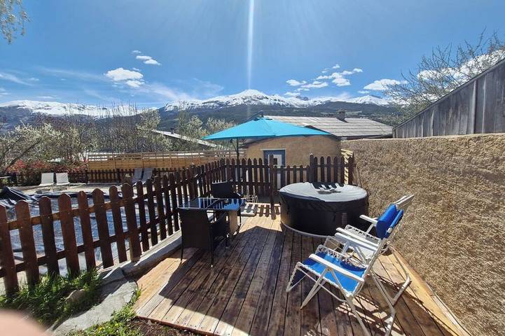 Maison de vacances pour 2 personnes, avec terrasse et jardin, animaux acceptés