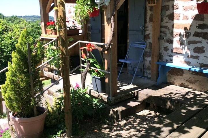 Gîte pour 4 personnes, avec balcon et jardin à Saint-Bazile-de-Meyssac