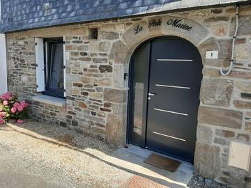 Gîte pour 6 personnes, avec terrasse à Le Vivier-sur-Mer