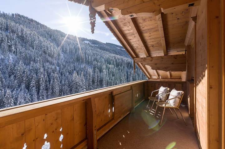 Apartamento entero, Apartment mit 3 Schlafzimmern und Balkon in Gerlos, Alpes de Zillertal