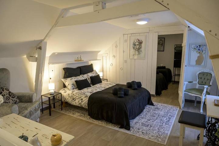 Riad pour 6 personnes, avec jardin à Montenay - 2