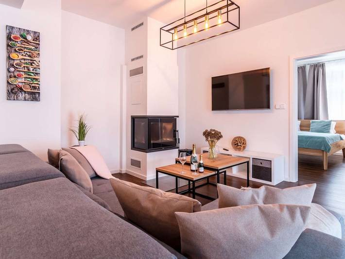 Ferienwohnung für 5 Personen, mit Terrasse und Garten - 1