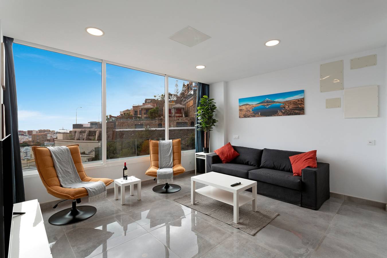 Appartement entier, Loft moderne Las Palmas vues 2 chambres en suite in Las Palmas de Gran Canaria, Grande Canarie du Nord